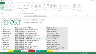 Excel 2013 Essential Training | EXERCISE 01 : What is Excel used for