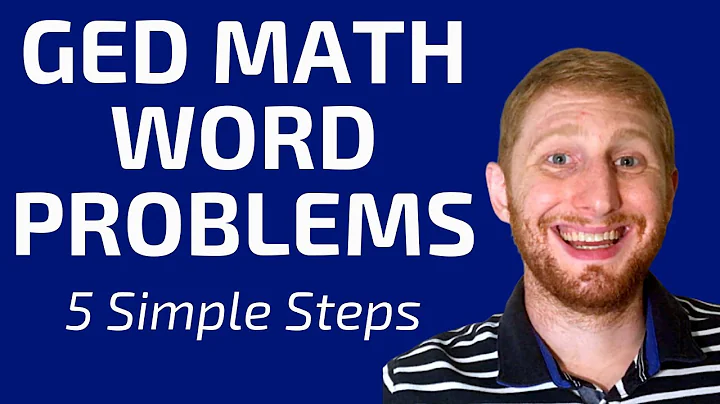 Beat GED Math Word Problems in 5 Simple Steps!