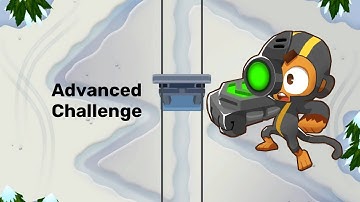 How To Beat 1 Tower Vs Round 40 | Advanced Challenge | BTD6