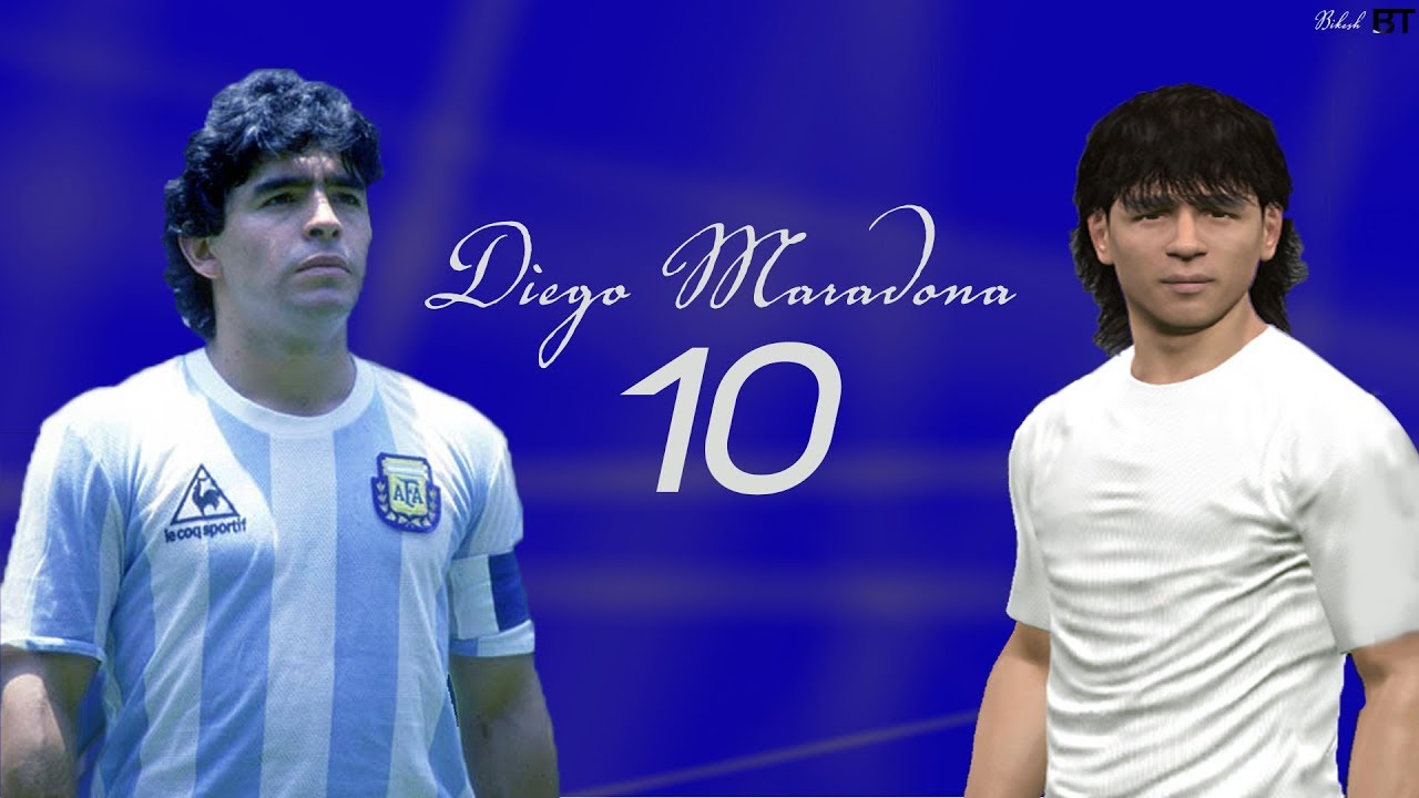 How to create Diego Maradona in PES 2017