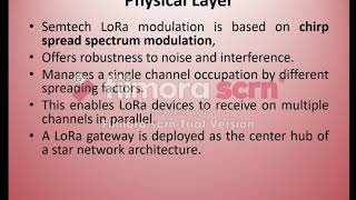 LoRaWAN, NBIoT and LTE Technologies