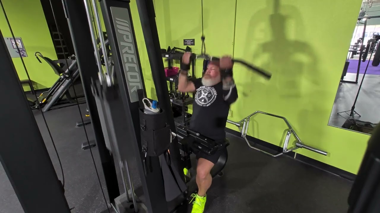 January 16, 2026 Reverse Grip Pulldowns 165