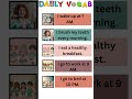 "Daily Routine Vocabulary in English | Learn with Pictures! #englishlearning #englishvocabmastery