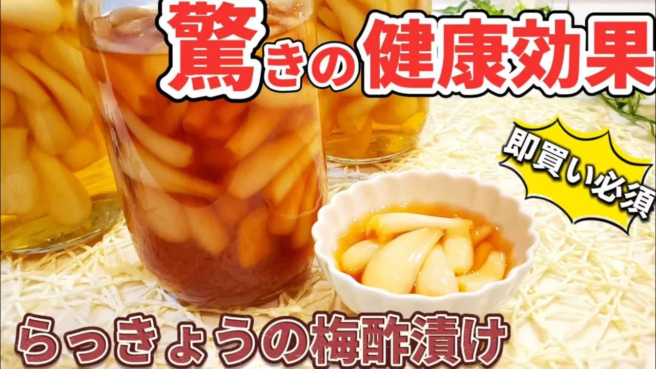 らっきょう 効能