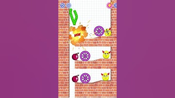 Level 76 and 77 Draw to Smash #shorts #try this game