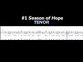 A thrill of hope  season of hope  christmas cantata  tenor