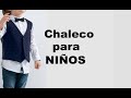 Como hacer Chaleco formal