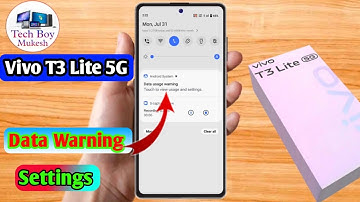 how to off data warning in vivo t3 lite, vivo t3 lite data warning problem