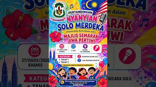 Pertandingan Nyanyian Solo Merdeka SK Kemendor 2026