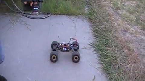 Losi Comp Crawler with 4ws, crab, and working dig  with GT3B hacked radio