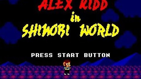 [Longplay] SMS - Alex Kidd in Shinobi World (HD)