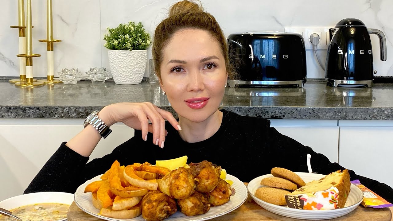 “Я бесплатно не встречаюсь”🙈 |покупки из Золотого яблока| домашний обед | Мукбанг