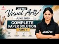 UGC NET Visual Arts | UGC NET Visual Art June 2025 Paper Solution | UGC NET Visual Art 2026