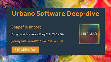 Urbano Deep-dive - Shapefile import