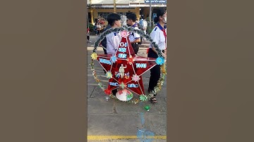 Lồng đèn trung thu 2023 trường học  #shorts