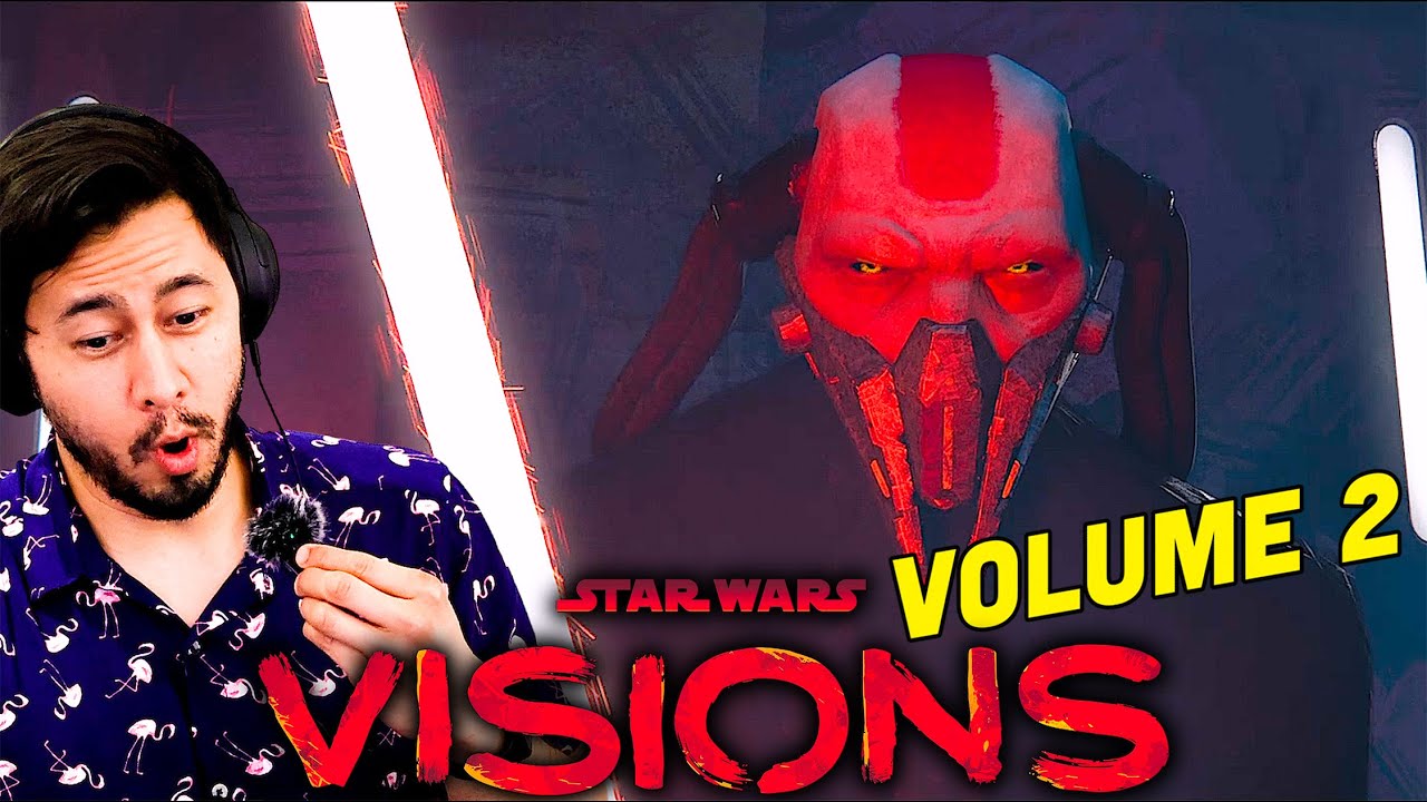 STAR WARS VISIONS VOL. 2 Hotel Room Trailer Reaction!