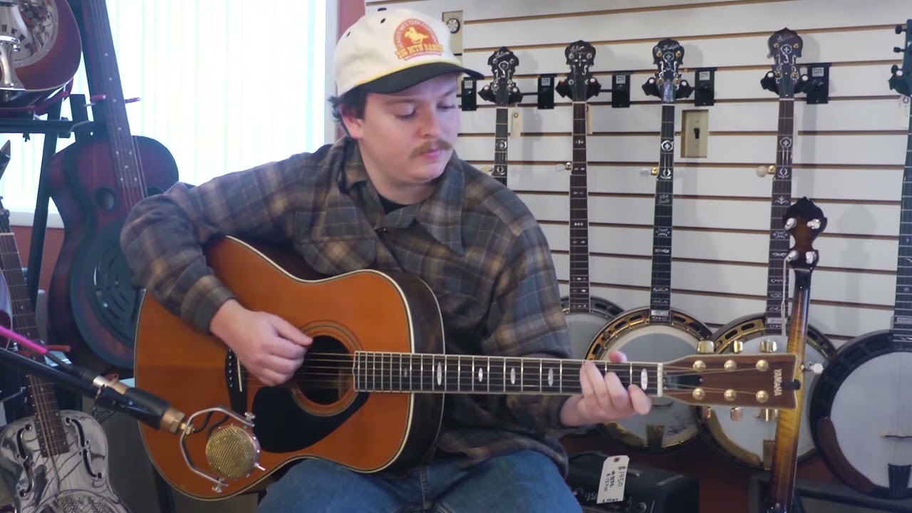 c 1980 Yamaha L-25AT no 1211151 guitar for sale - YouTube