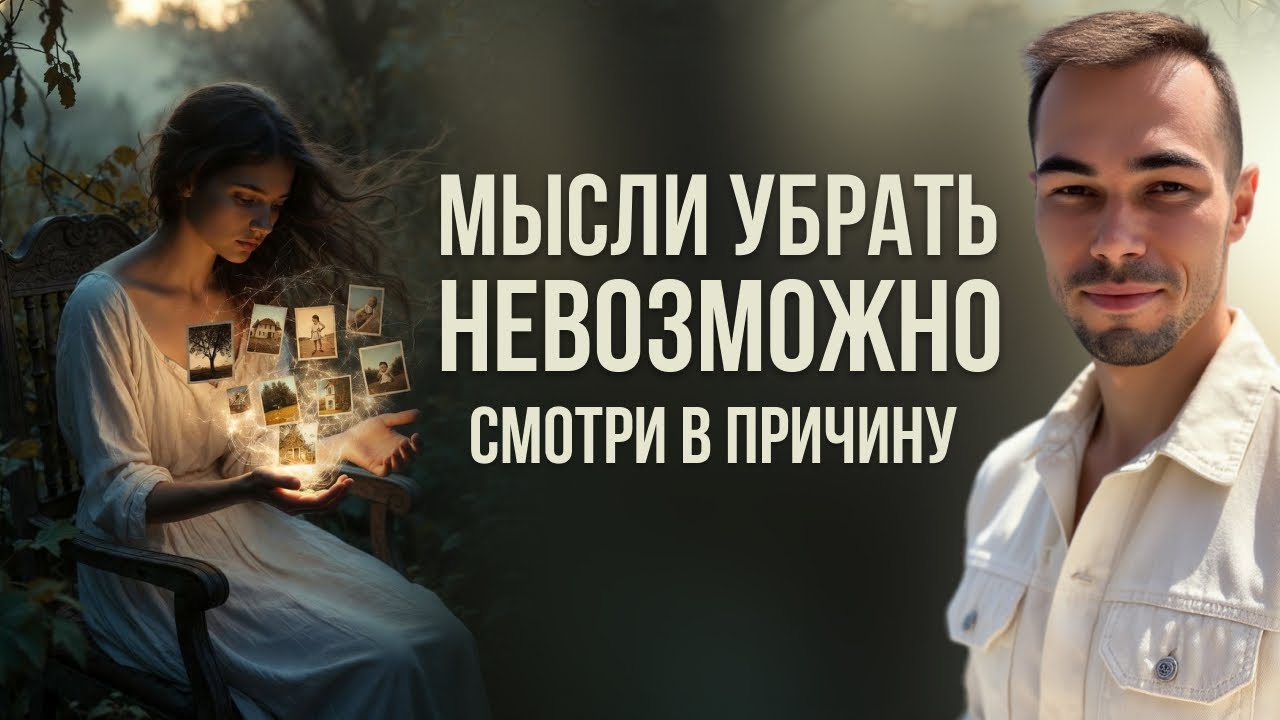 Мысли убрать невозможно. Нужно смотреть в причину. #константинновосельцев#пробуждение#просветление