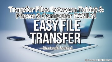 How to transfer files between devices? ------ Method 1: Bluetooth