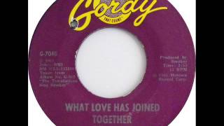 Video thumbnail of "What Love Has Joined Together - In The Style Of "The Temptations"- Sung By The Oldies Singer21"