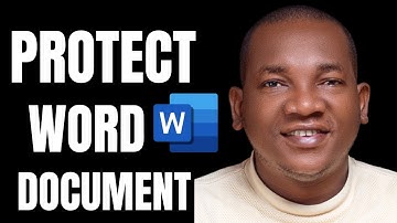 How to Protect Microsoft Word Document with Password - Secure Your Document and Improve Privacy