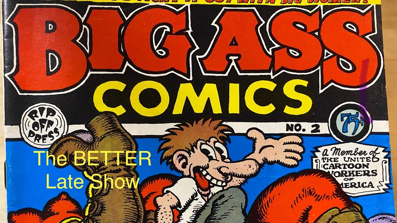 Looking at BIG A$$ COMICS from R. Crumb! - YouTube