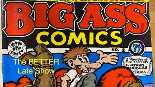 Looking at BIG A$$ COMICS from R. Crumb!