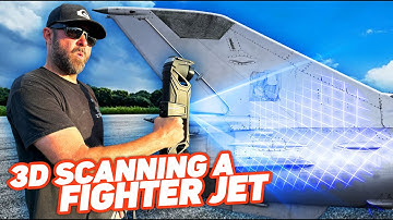 3D Scanning A Mig 21 | Creaform HandyScan Max Elite!