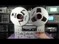 Revox PR99 MKI reel to reel recorder demo