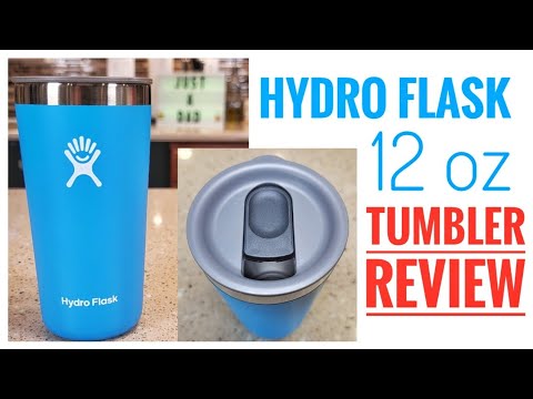 I LOVE Hydro Flask 12 oz All Around Tumbler Pacific Color Review 