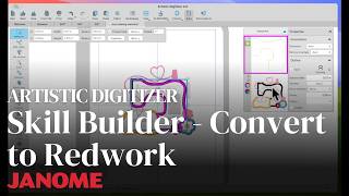 Artistic Digitizer: Skill Builders - Convert to Redwork