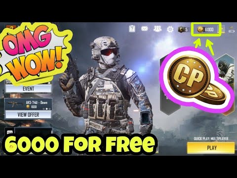 ☹  [Free] ☹  Free Cod Points In Call Of Duty Mobile getmods.co