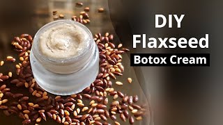 Flaxseed Gel on Face is More powerful than Botox, Removes Wrinkles, \& tightens the skin, Night Cream