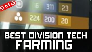 The Division: BEST WAY TO FARM GOLD DIVISION TECH EASY PEASY!