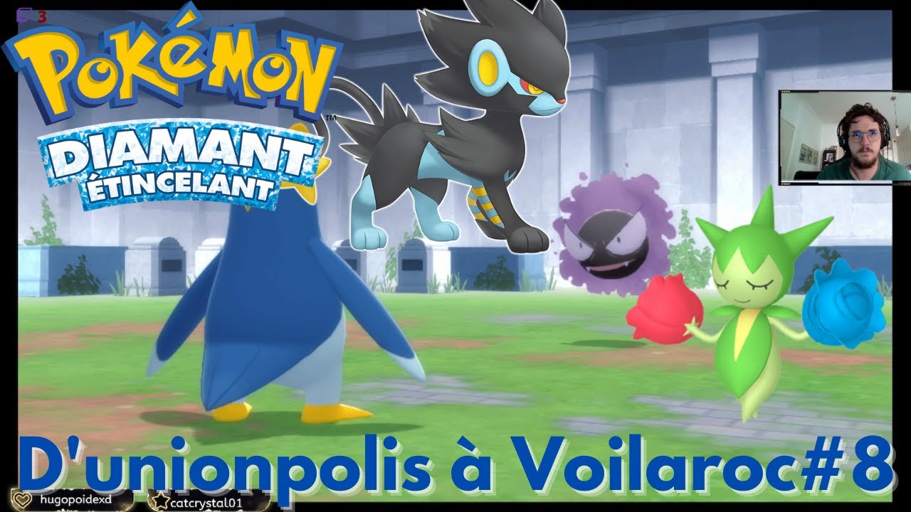 [Pokémon Diamant et évolutions d'Unionpolis à
