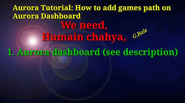Aurora Tutorial: How to add games path on Aurora Dashboard xbox 360 jtag rgh urdu hindi