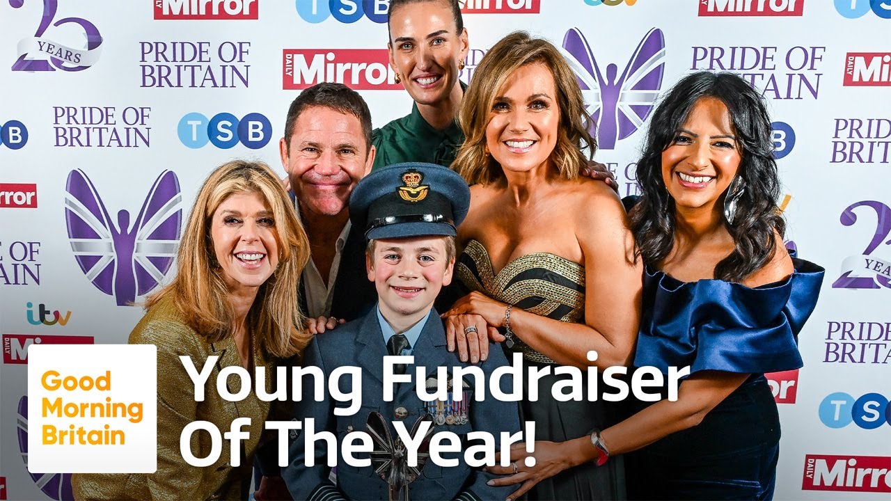 Surprising Incredible Young Fundraiser Jacob Newson! Pride of Britain