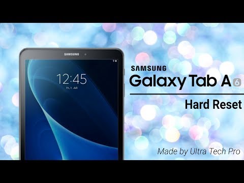 Samsung Galaxy Tab A6 Hard Reset