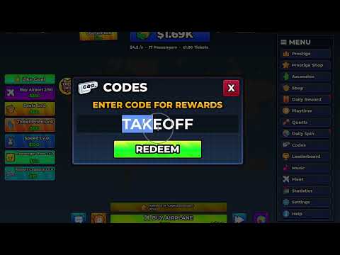 All New Working Airline Idle Codes (August 2026)