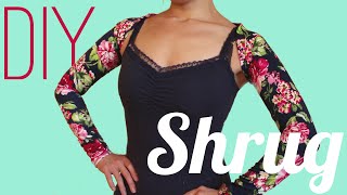 DIY Shrug for Dancers (No Special Pattern Required!)