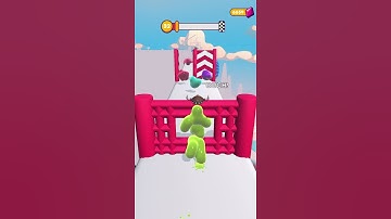 Blob runner 3d new aneroid game play #32 #shorts