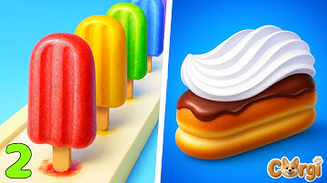 Popsicle Stack VS Perfect Cream - All Levels Satisfying Walkthrough Gameplay Part 2