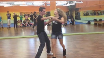ricK Torri and Brigitte Wittmer - Zurich Zouk Workshop - 2nd Class 13.07.13