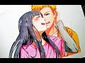 Drawing - Naruto and Hinata (Naruto Shippuden)Naruhina