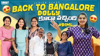 |Leaving Amma Home🏡Back to Bangalore📍|Dolly కూడా వచ్చేసింది😍for Summer Holidays|My Super hit Haul🤩|