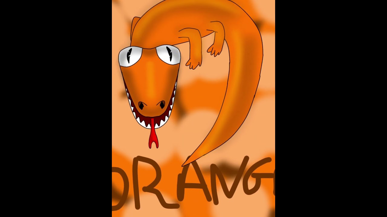 Scorpium_911 on Game Jolt: Orange with his sunglasses (Rainbow friends) # Orange #Sunglasses #N