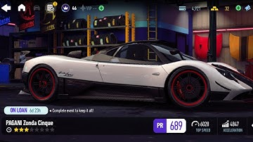 #nfs (PAGANI Zonda Cinque)                      need for speed no limits most wanted game play