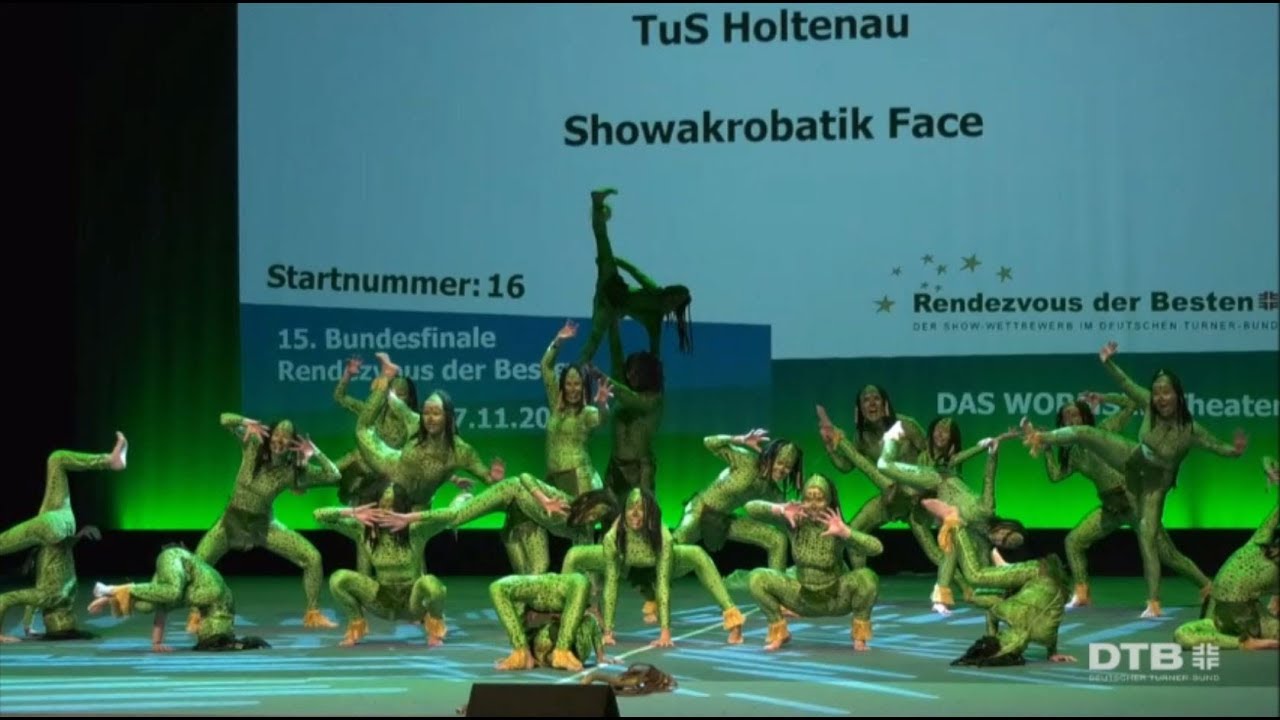 Showakrobatik Kiel Face Bundesfinale Rendezvous der Besten 2018