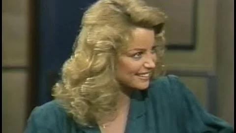 Sheila Kennedy on Letterman, November 10, 1983