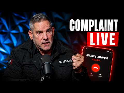 Grant Cardone Gets Confronted Live... Then Calls the Customer